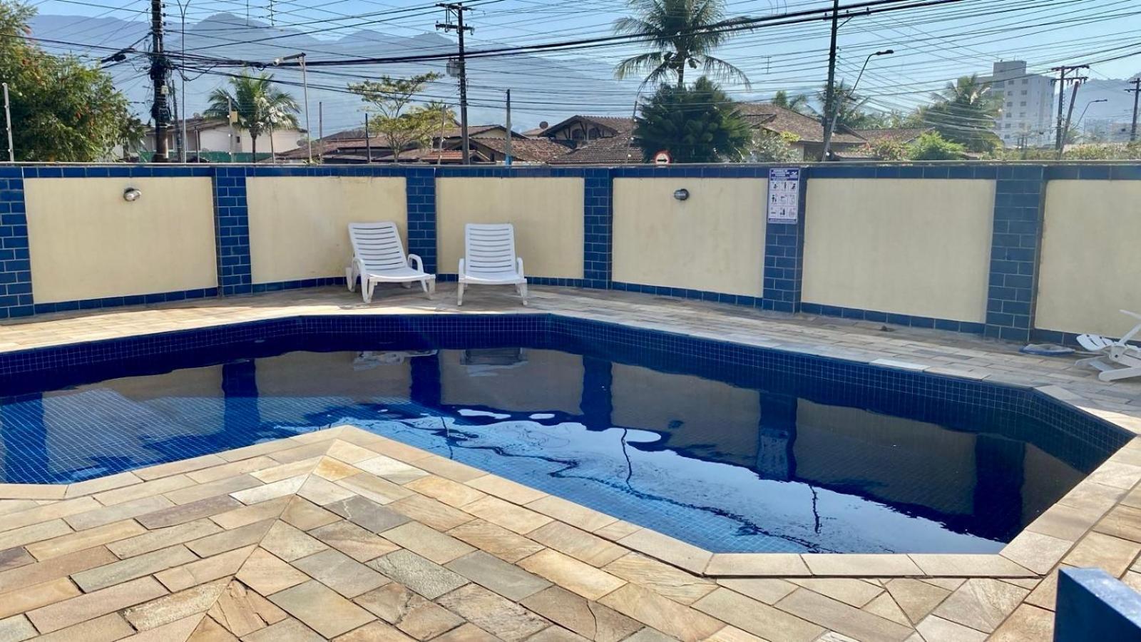 Lindo Apto Praia Martin De Sa Em Condominio Com Piscina, Estacionamento, Wi-Fi 150Mbps,Perto Do Mar!!! Caraguatatuba Luaran gambar