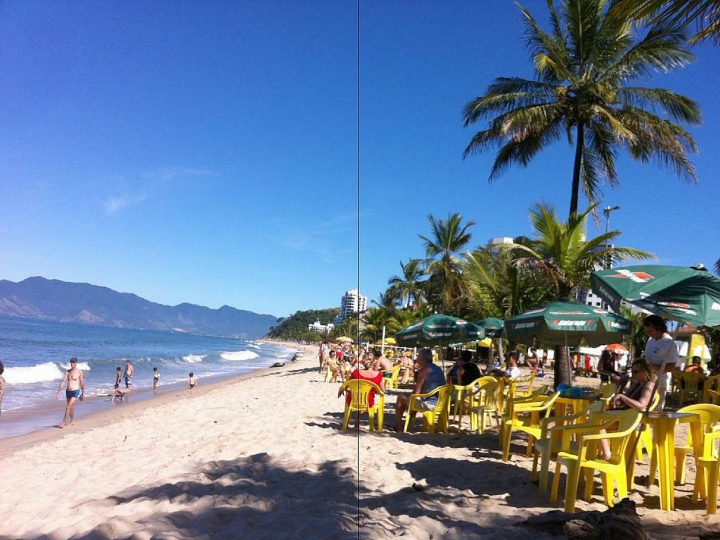 Lindo Apto Praia Martin De Sa Em Condominio Com Piscina, Estacionamento, Wi-Fi 150Mbps,Perto Do Mar!!! Caraguatatuba Luaran gambar